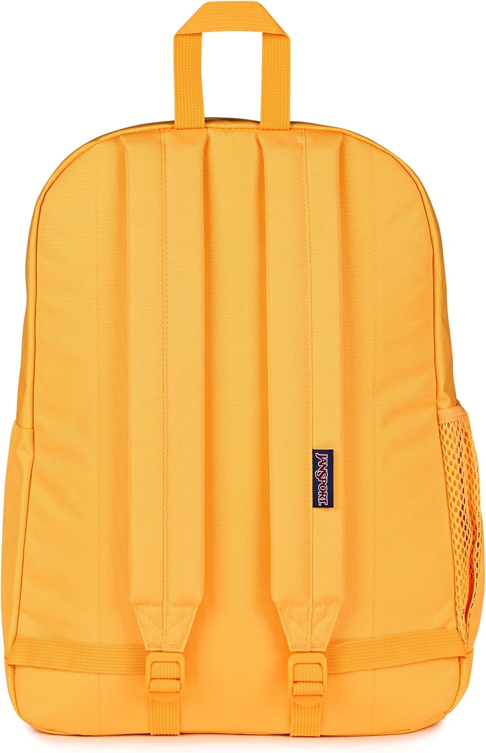 image:imageJanSport Cross Town Plus Backpack Large Main Compartment Side Water Bottle Pocket 15Inch Padded Laptop Sleeve Emerald PoolOrange Soda