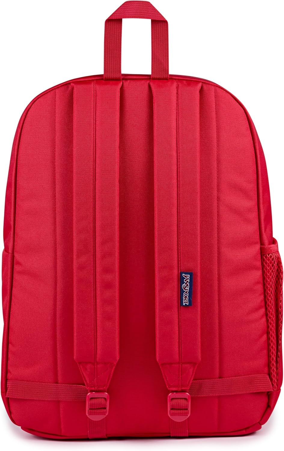 image:imageJanSport Cross Town Plus Backpack Large Main Compartment Side Water Bottle Pocket 15Inch Padded Laptop Sleeve Emerald PoolRed Tape