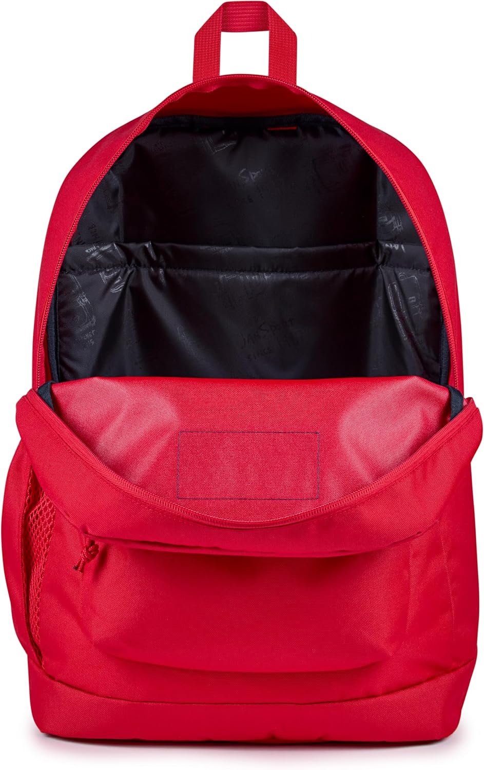 image:imageJanSport Cross Town Plus Backpack Large Main Compartment Side Water Bottle Pocket 15Inch Padded Laptop Sleeve Emerald PoolRed Tape