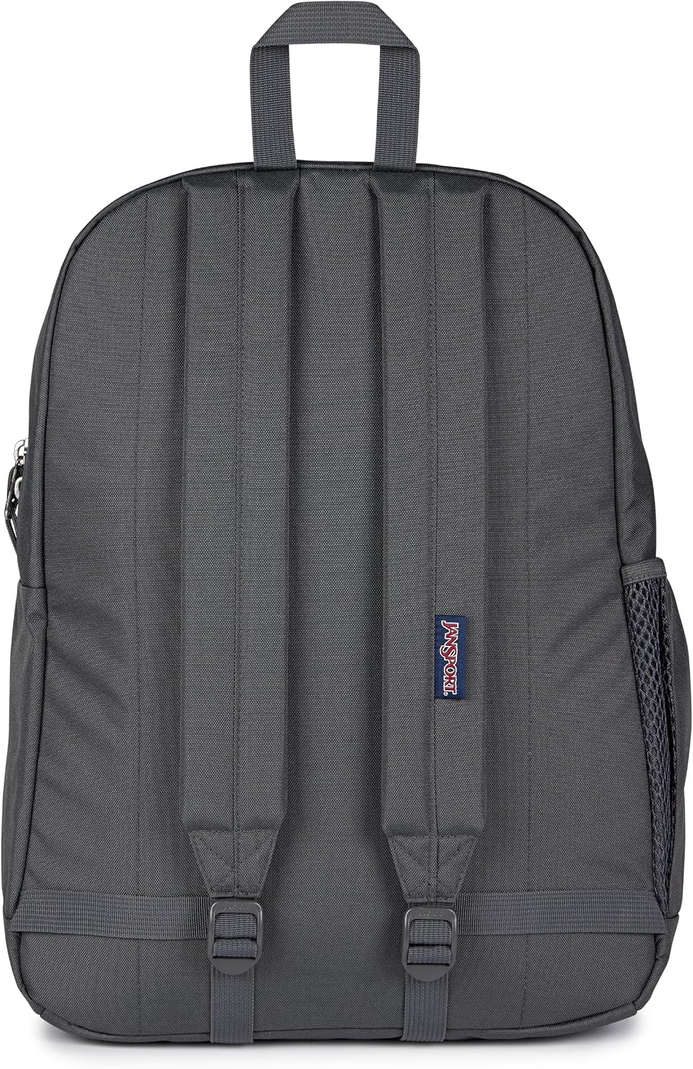 image:imageJanSport Cross Town Plus Backpack Large Main Compartment Side Water Bottle Pocket 15Inch Padded Laptop Sleeve Emerald PoolSmokey Grit