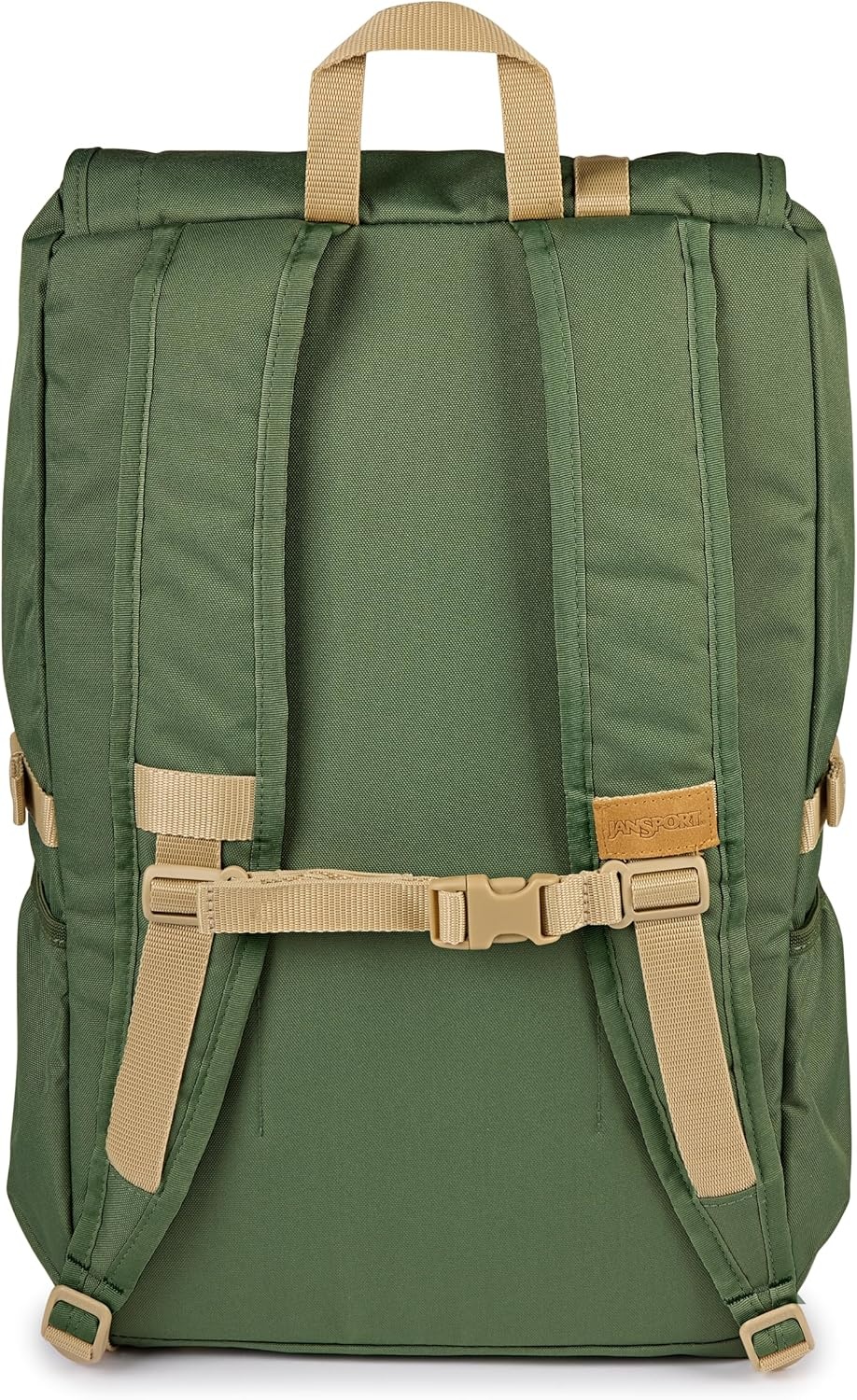 image:imageJanSport Hatchet Backpack 15inch Padded Laptop Compartment Dual Water Bottle Pockets Side Compression Straps Cargo GreenCargo Green