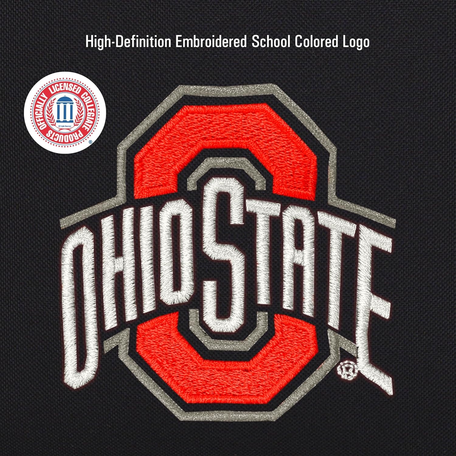 image:imageJanSport NCAA Officially Licensed Backpack Ohio State Buckeyes Superbreak Plus with Padded 15 Laptop Sleeve Spacious Computer Bag for Men amp Women Durable Daypack with Bottle Pocket Black