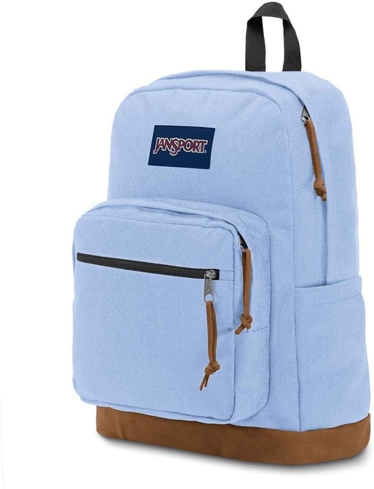 image:imageJanSport Right Pack Backpack Durable Daypack with Padded 15 Laptop Sleeve Spacious Main Compartment amp Integrated Water Bottle Pocket Sprayed Stars Pastel LilacHydrangea