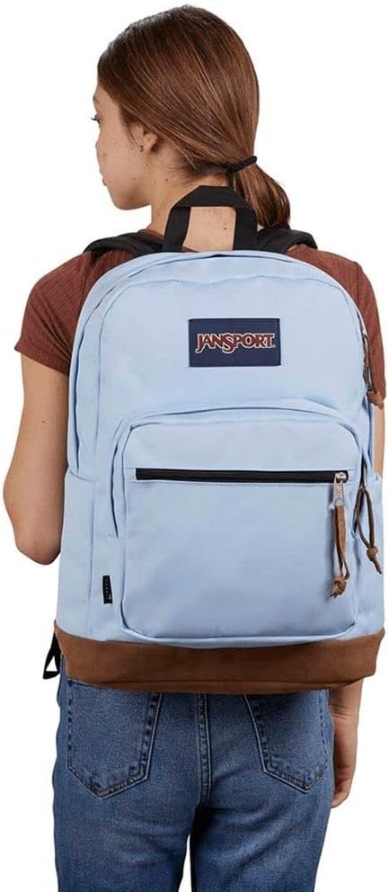 image:imageJanSport Right Pack Backpack Durable Daypack with Padded 15 Laptop Sleeve Spacious Main Compartment amp Integrated Water Bottle Pocket Sprayed Stars Pastel LilacHydrangea