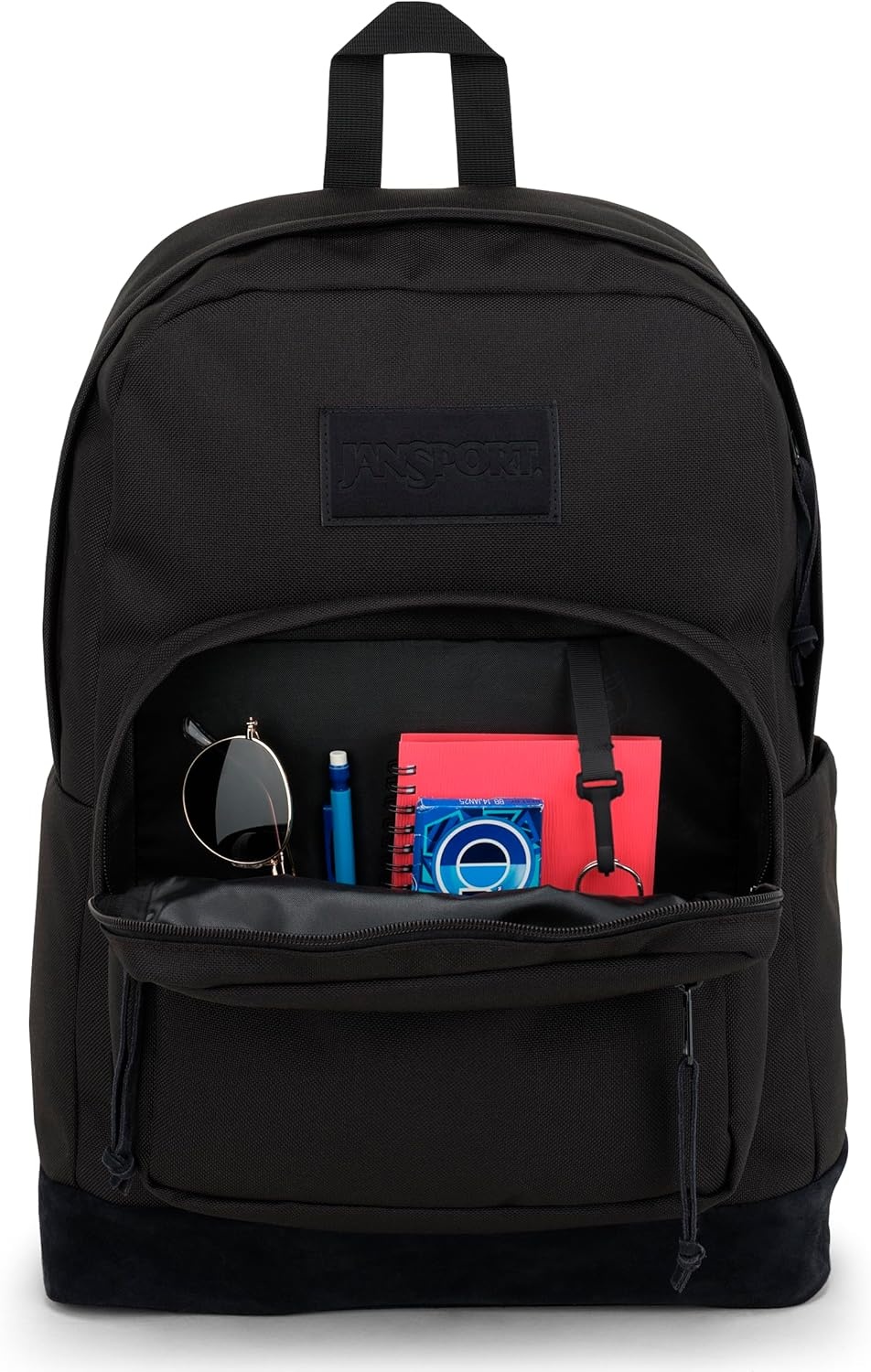 image:imageJanSport Right Pack Backpack Durable Daypack with Padded 15 Laptop Sleeve Spacious Main Compartment amp Integrated Water Bottle Pocket Sprayed Stars Pastel LilacMonochrome Black