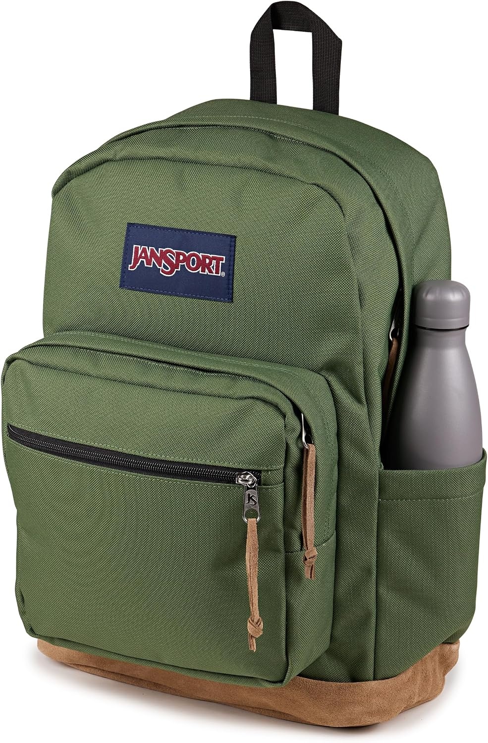 image:imageJanSport Right Pack Backpack Durable Daypack with Padded 15 Laptop Sleeve Spacious Main Compartment amp Integrated Water Bottle Pocket Sprayed Stars Pastel LilacCargo Green