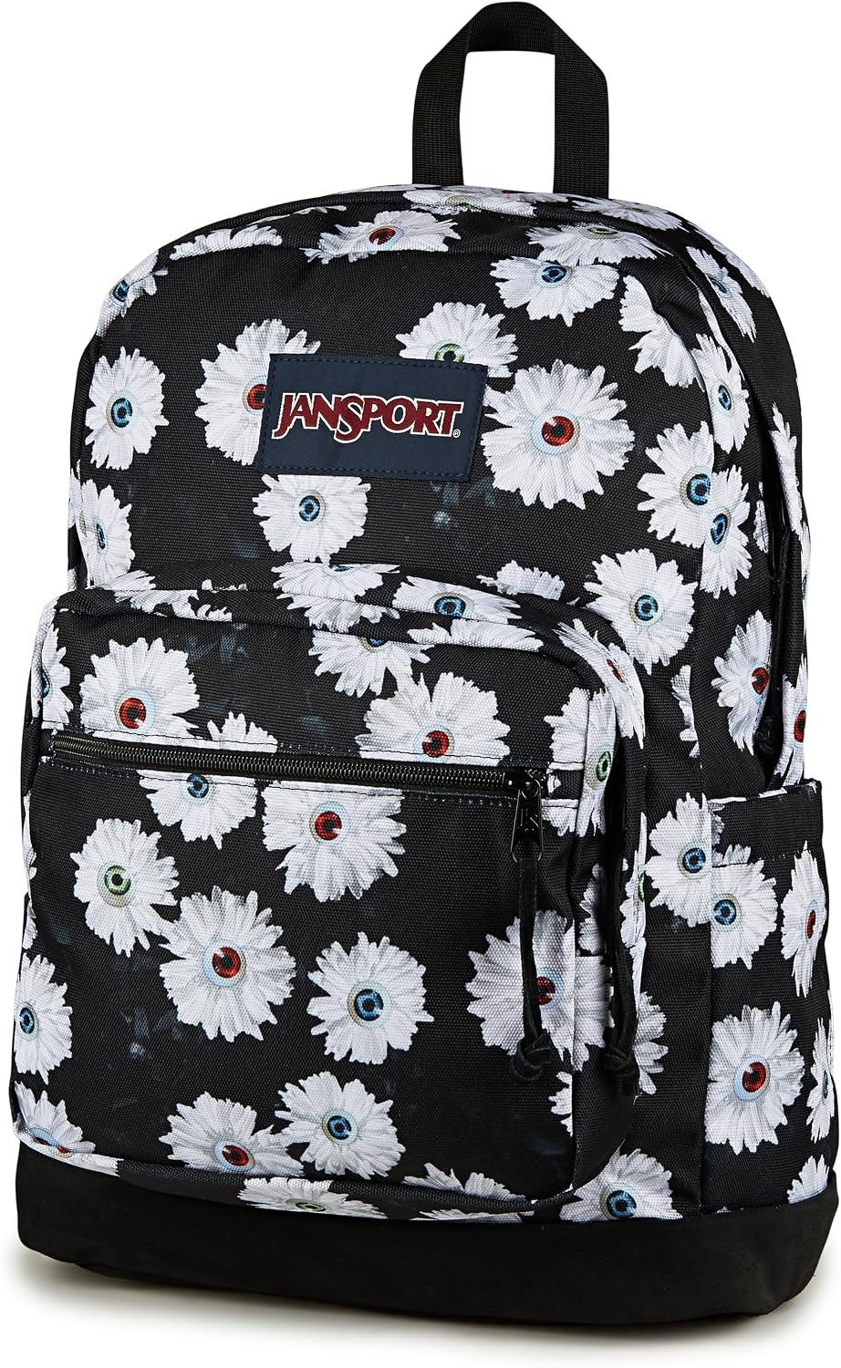 image:imageJanSport Right Pack Backpack Durable Daypack with Padded 15 Laptop Sleeve Spacious Main Compartment amp Integrated Water Bottle Pocket Sprayed Stars Pastel LilacEyeball Blossom