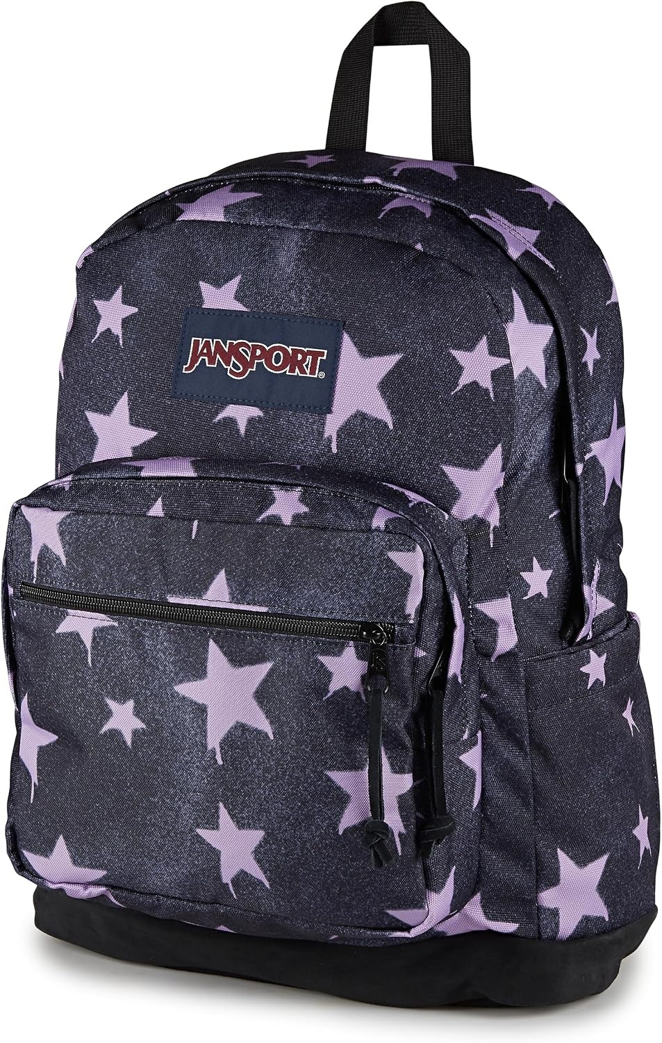 image:imageJanSport Right Pack Backpack Durable Daypack with Padded 15 Laptop Sleeve Spacious Main Compartment amp Integrated Water Bottle Pocket Sprayed Stars Pastel LilacSprayed Stars Pastel Lilac