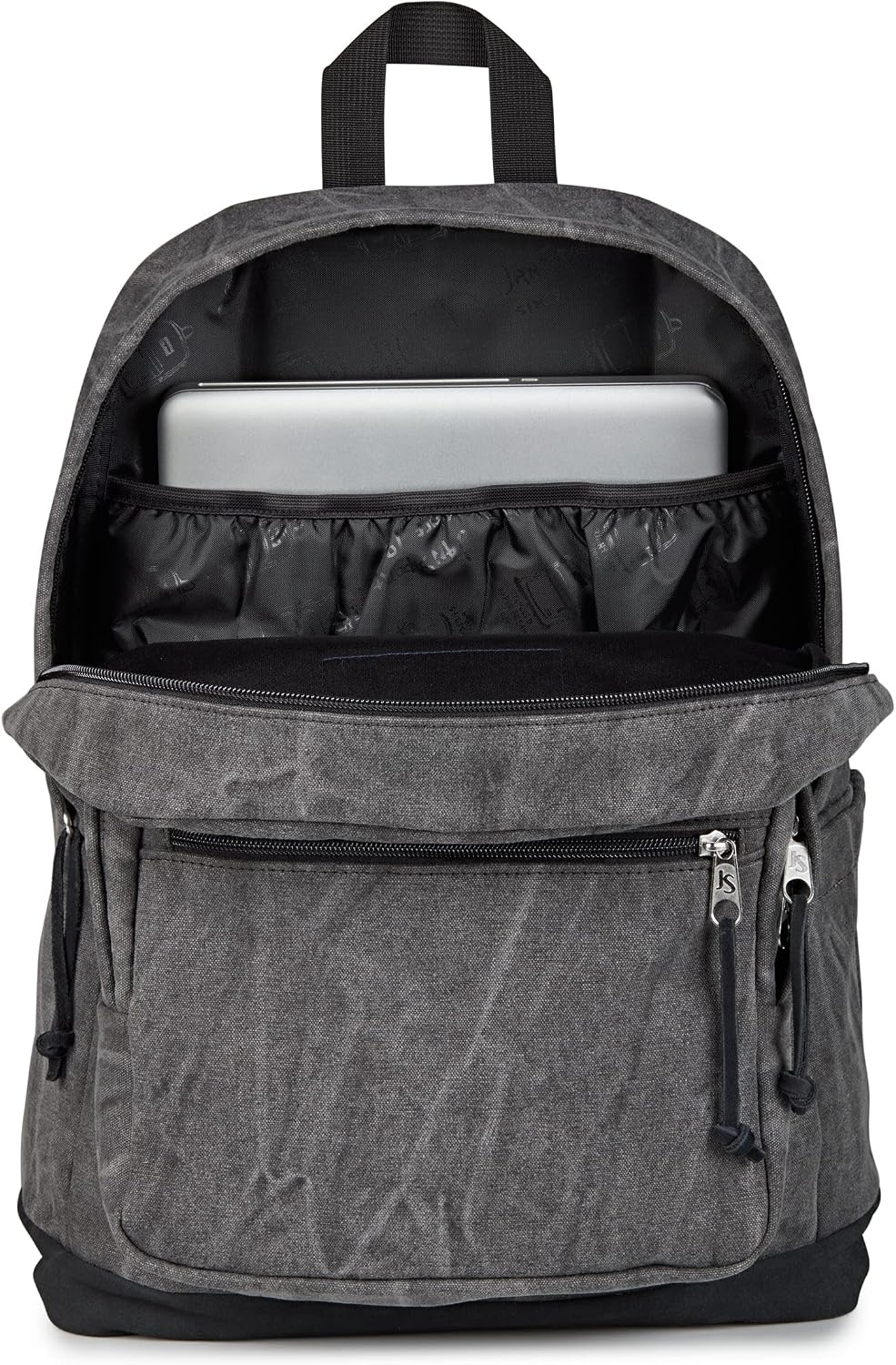 image:imageJanSport Right Pack Expressions Backpack Travel Work or Laptop Bag Curry CorduroyAged Canvas BlackOxfordBlack