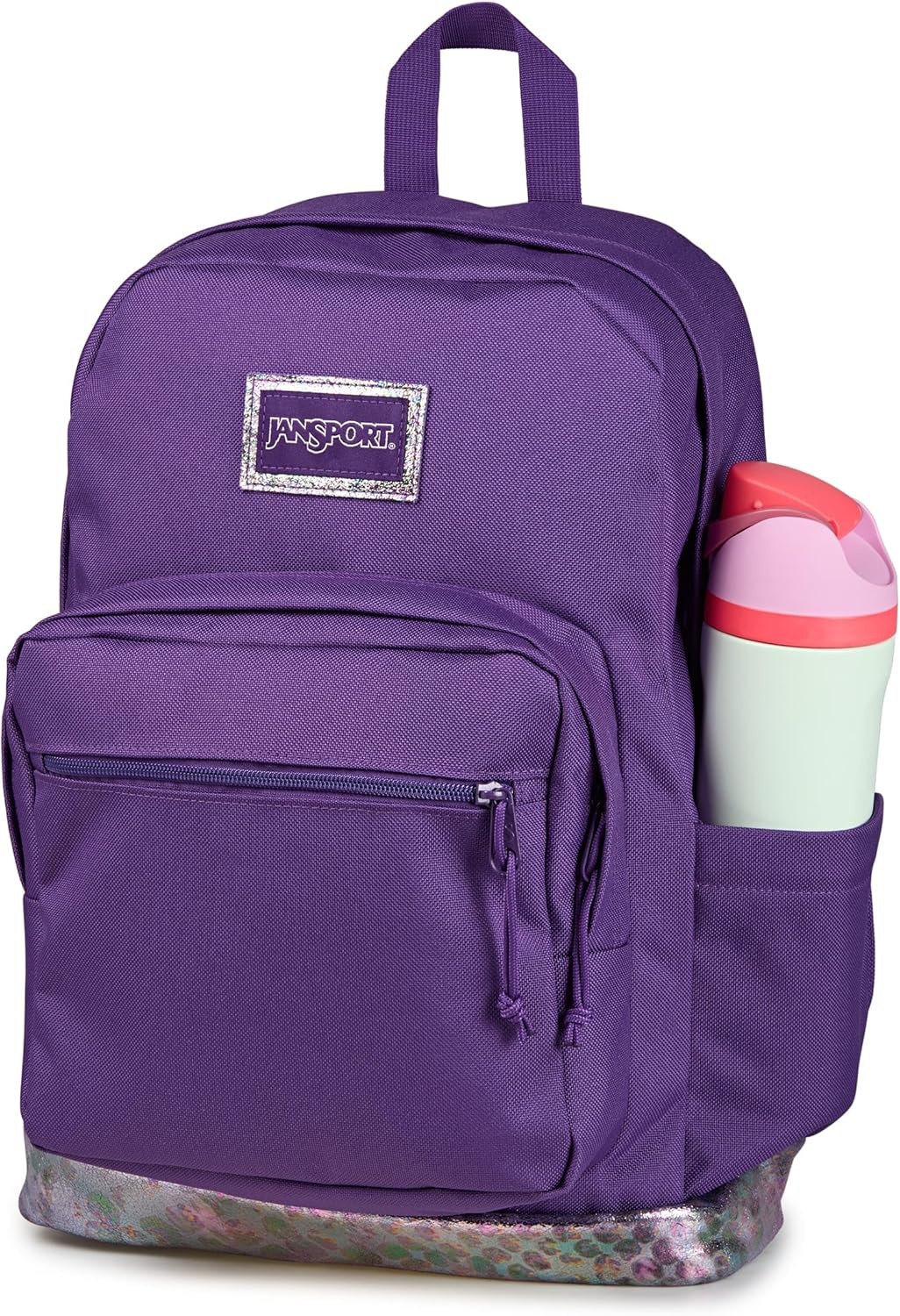 image:imageJanSport Right Pack Expressions Backpack Travel Work or Laptop Bag Curry CorduroyBog Glam Suede Grape JellyPurplePink
