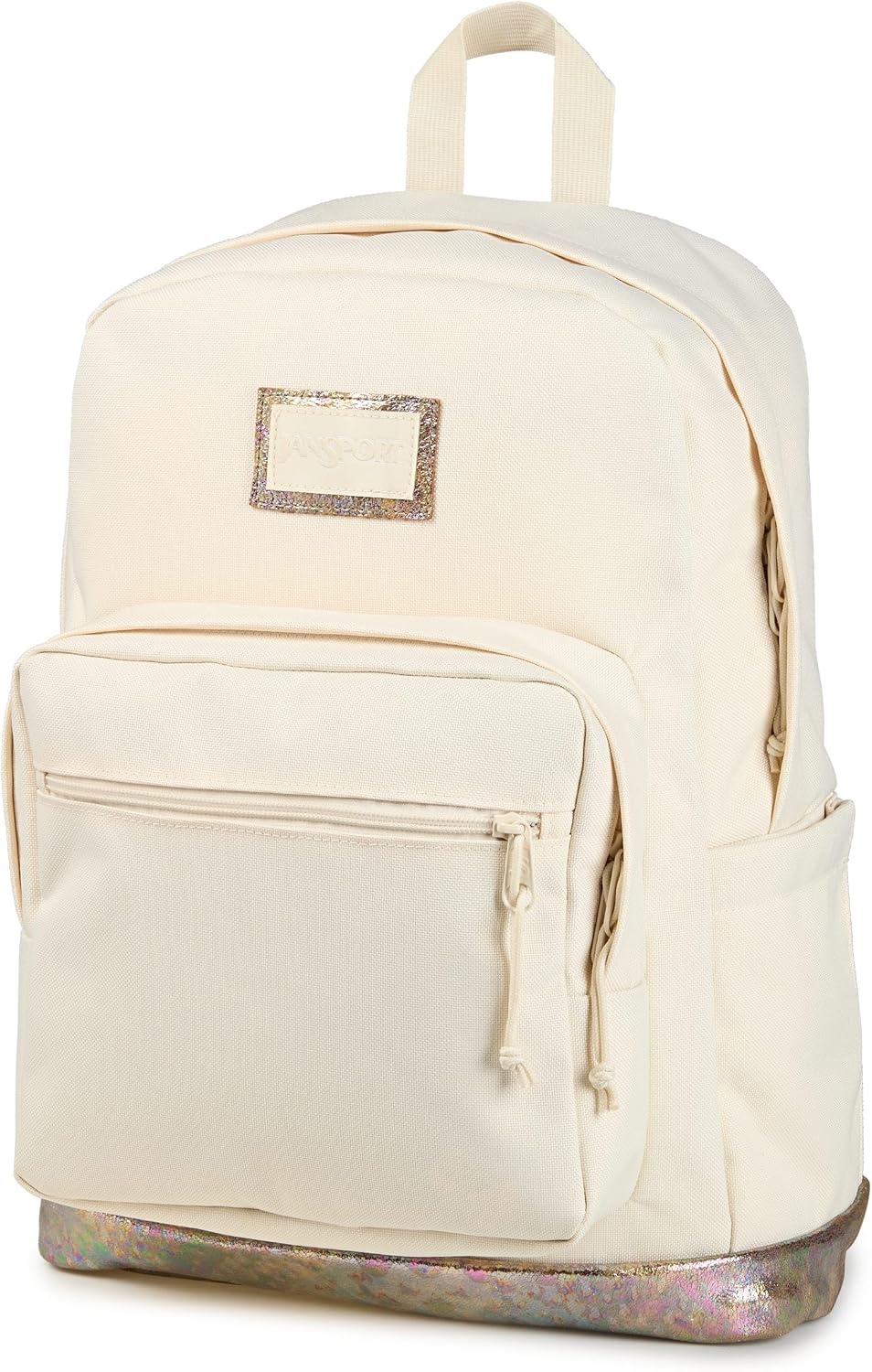 image:imageJanSport Right Pack Expressions Backpack Travel Work or Laptop Bag Curry CorduroyBog Glam Suede Moon FlowerBrown