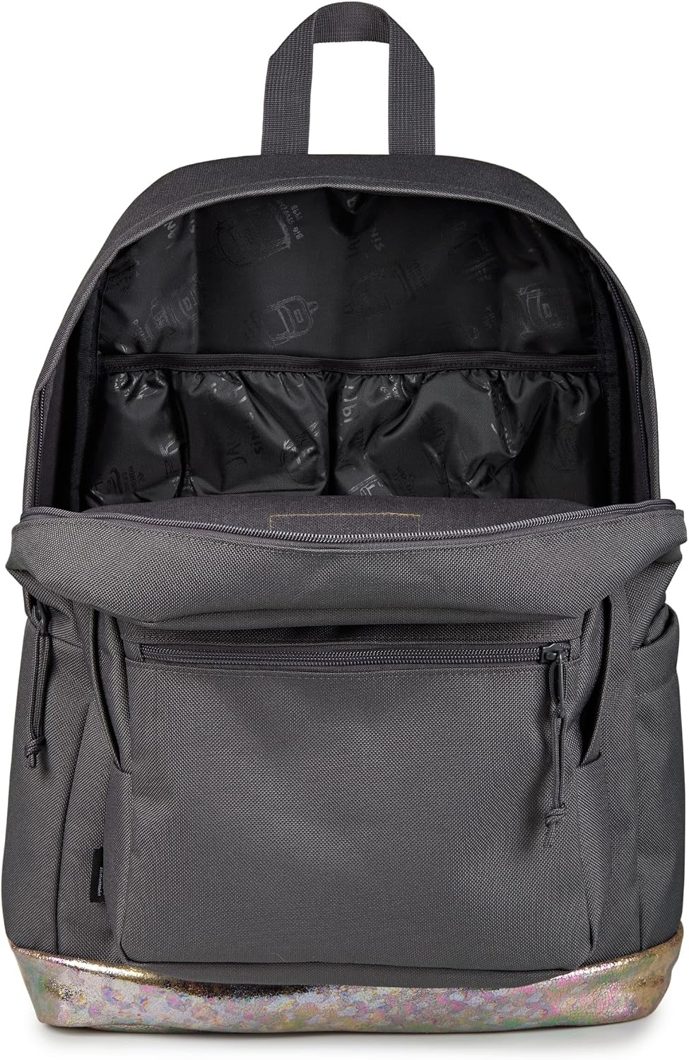 image:imageJanSport Right Pack Expressions Backpack Travel Work or Laptop Bag Curry CorduroyBog Glam Suede Smokey GritBrown