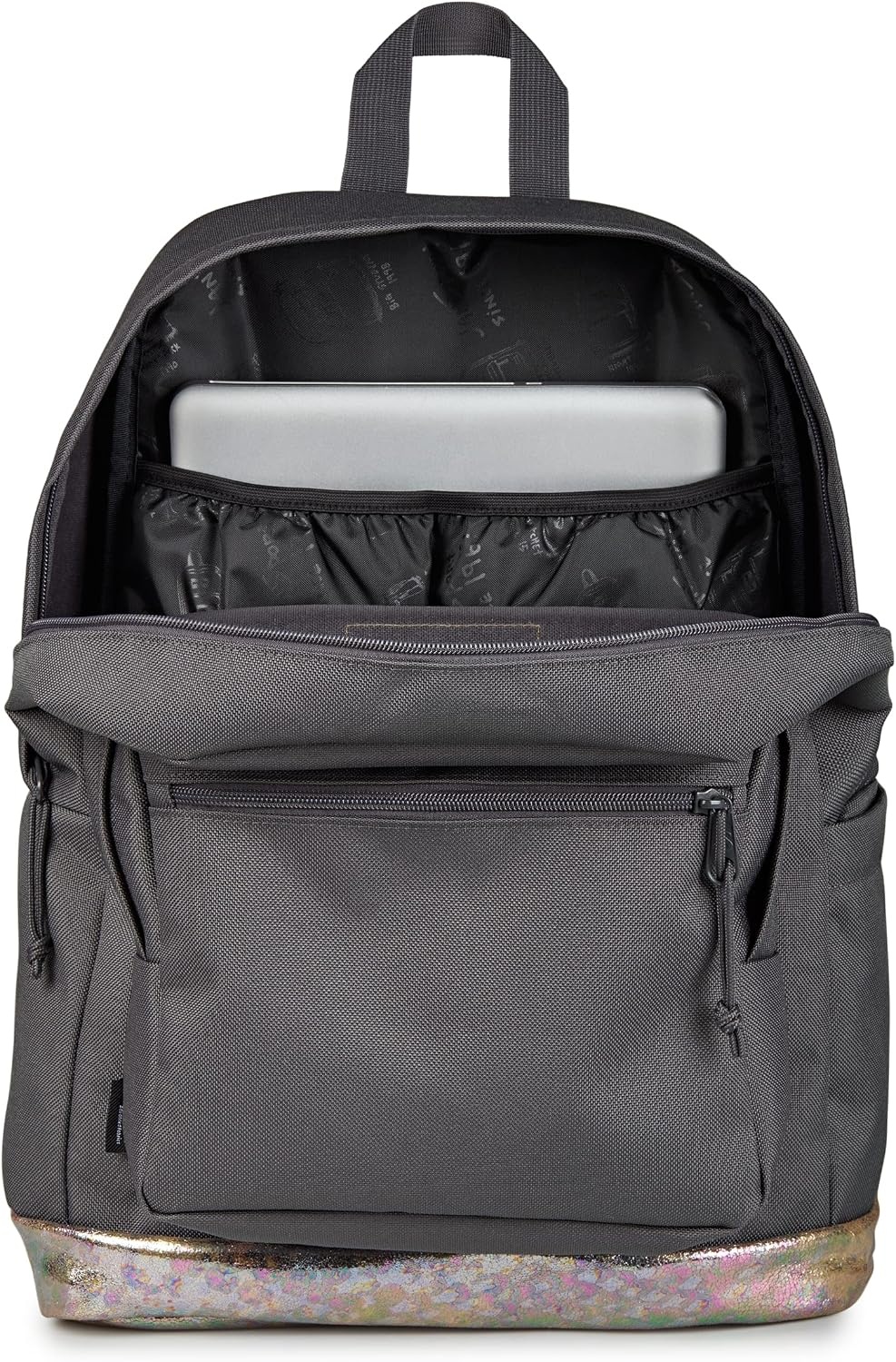 image:imageJanSport Right Pack Expressions Backpack Travel Work or Laptop Bag Curry CorduroyBog Glam Suede Smokey GritBrown