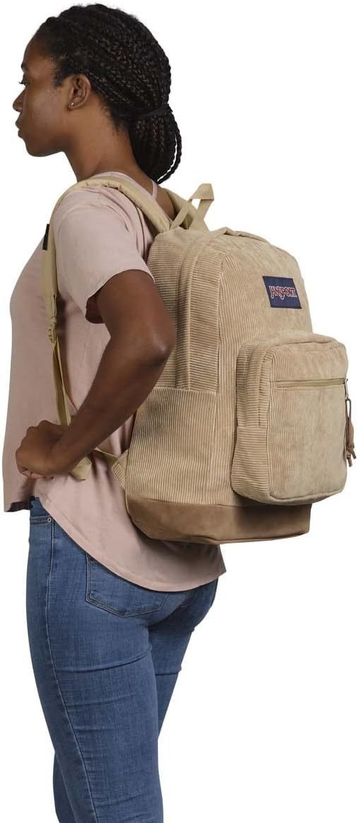 image:imageJanSport Right Pack Expressions Backpack Travel Work or Laptop Bag Curry CorduroyCurry Corduroy