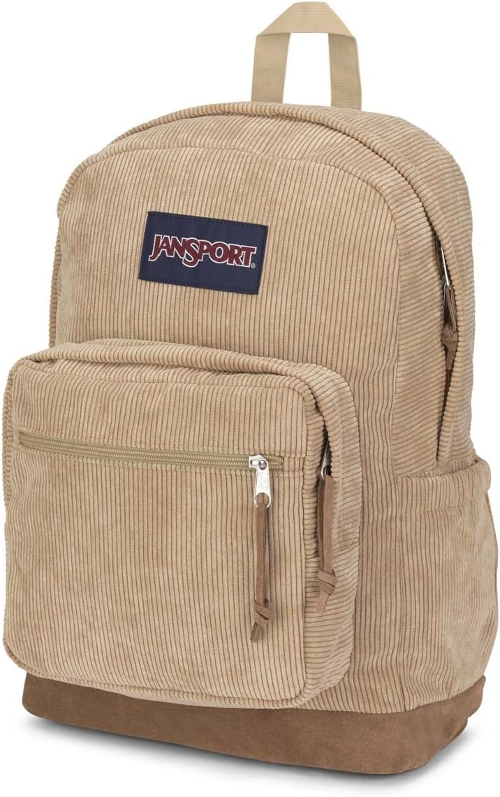 image:imageJanSport Right Pack Expressions Backpack Travel Work or Laptop Bag Curry CorduroyCurry Corduroy