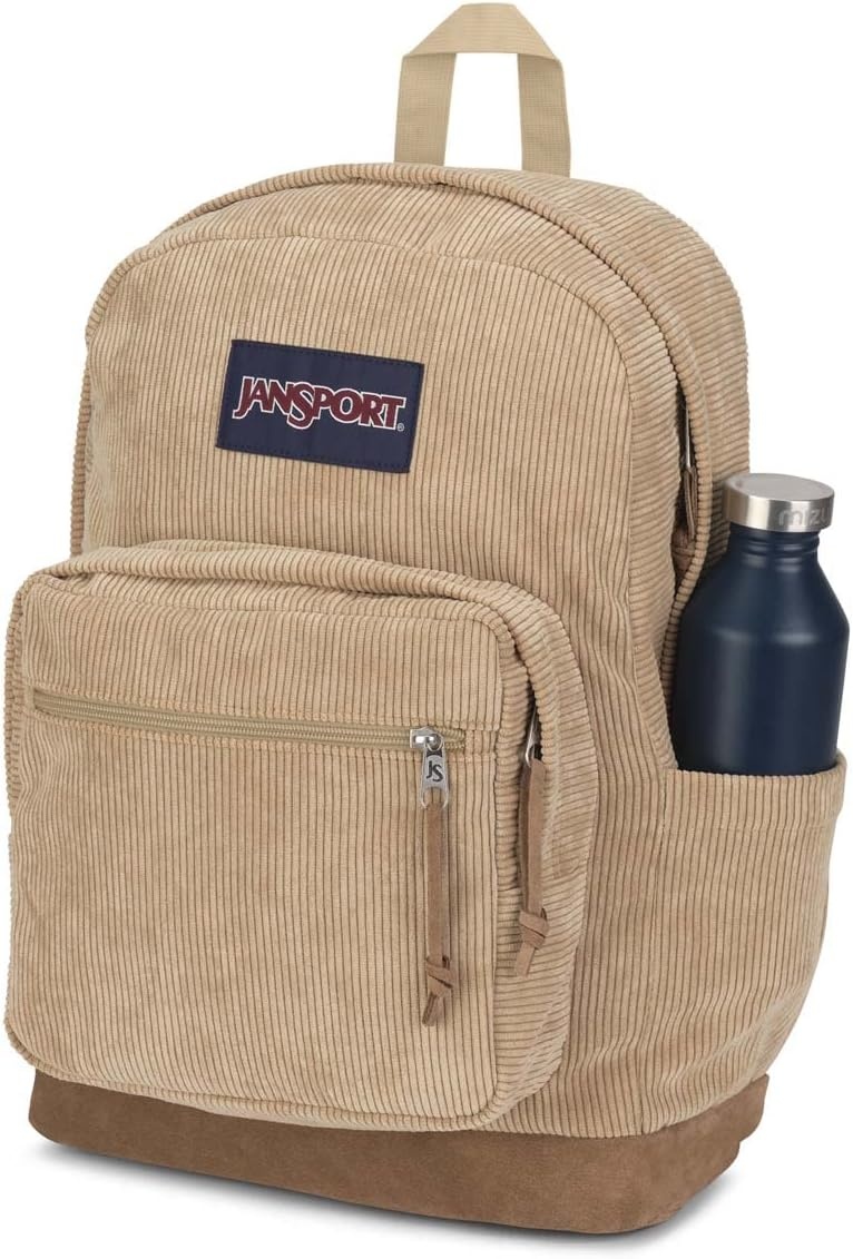 image:imageJanSport Right Pack Expressions Backpack Travel Work or Laptop Bag Curry CorduroyCurry Corduroy