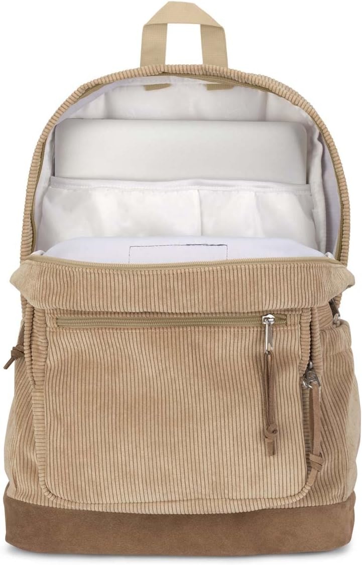 image:imageJanSport Right Pack Expressions Backpack Travel Work or Laptop Bag Curry CorduroyCurry Corduroy