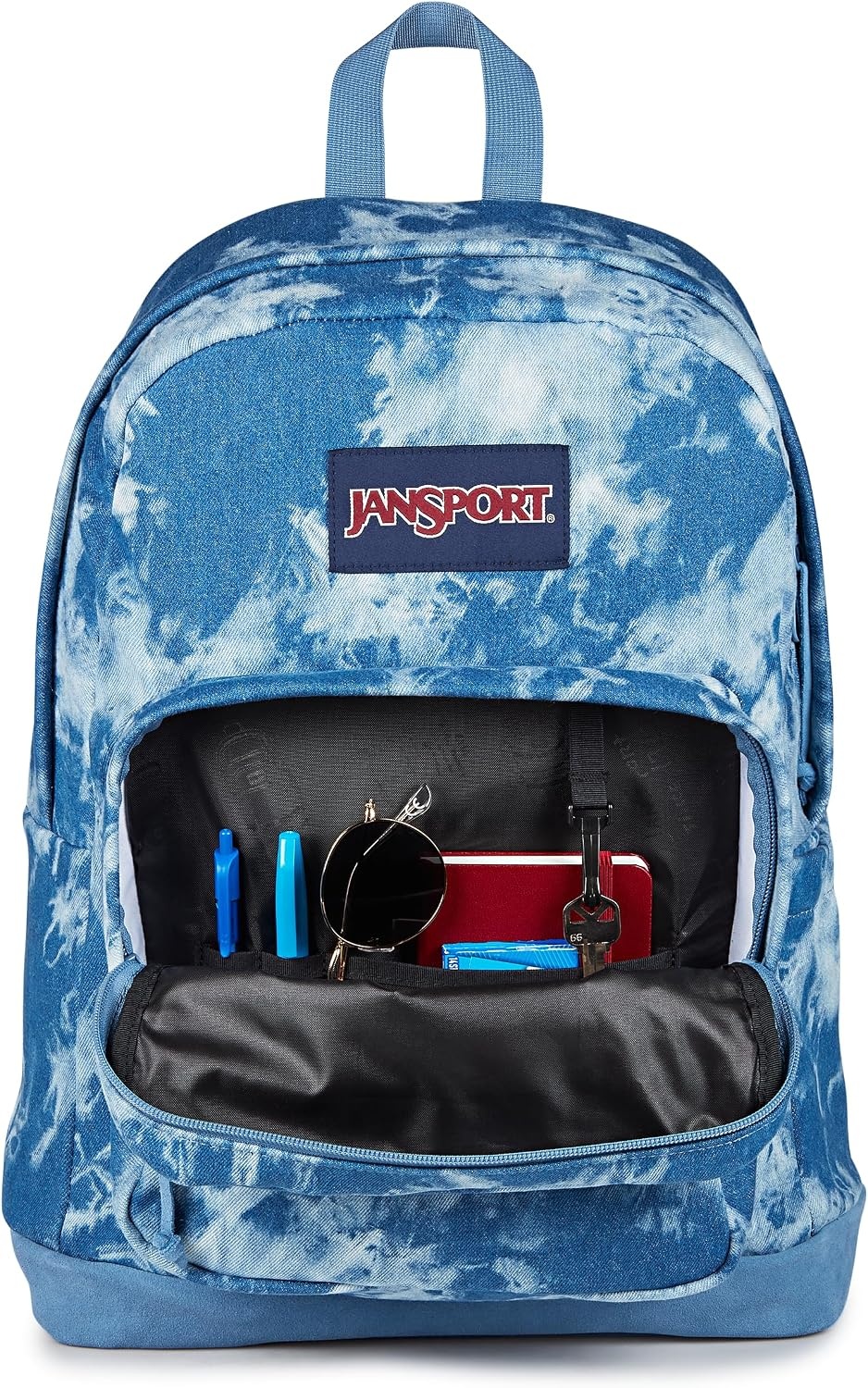 image:imageJanSport Right Pack Expressions Backpack Travel Work or Laptop Bag Curry CorduroyDenim Wash Blue