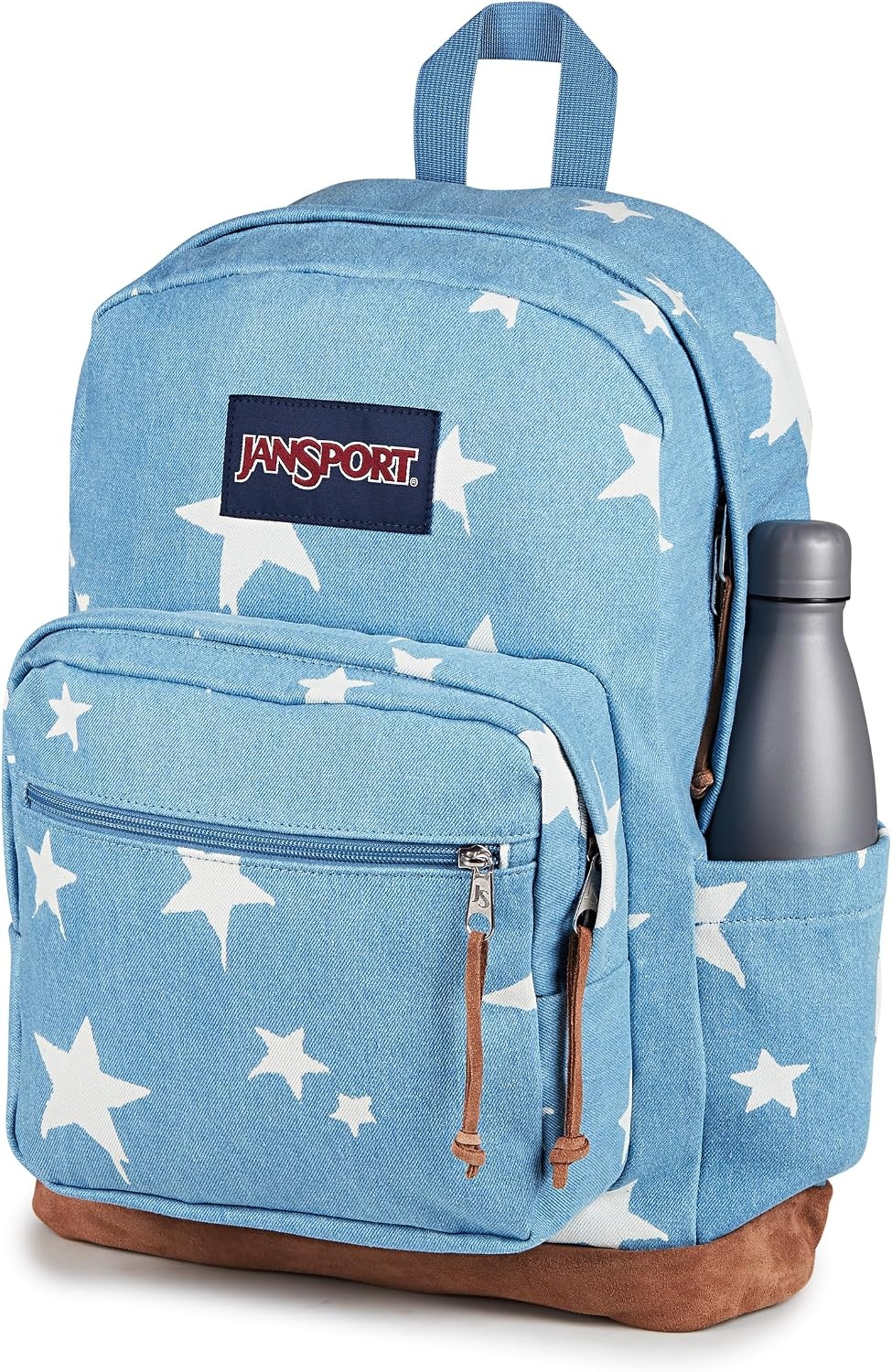 image:imageJanSport Right Pack Expressions Backpack Travel Work or Laptop Bag Curry CorduroyDischarge Denim Star