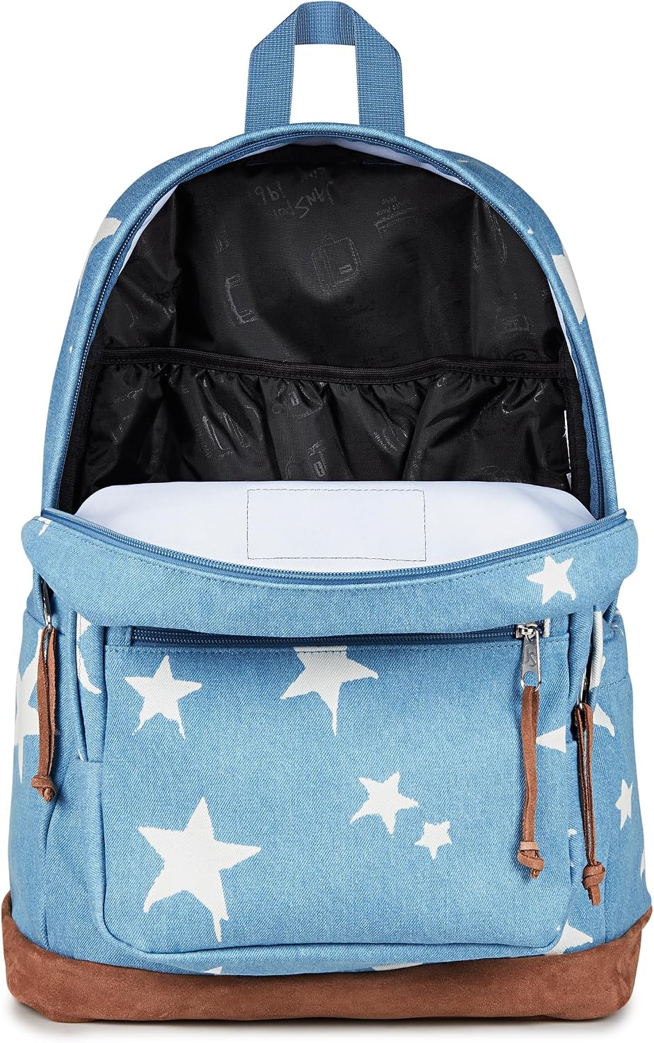 image:imageJanSport Right Pack Expressions Backpack Travel Work or Laptop Bag Curry CorduroyDischarge Denim Star