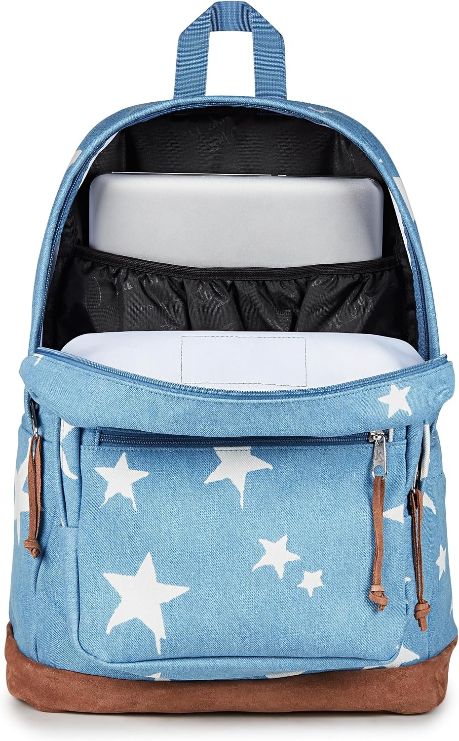image:imageJanSport Right Pack Expressions Backpack Travel Work or Laptop Bag Curry CorduroyDischarge Denim Star