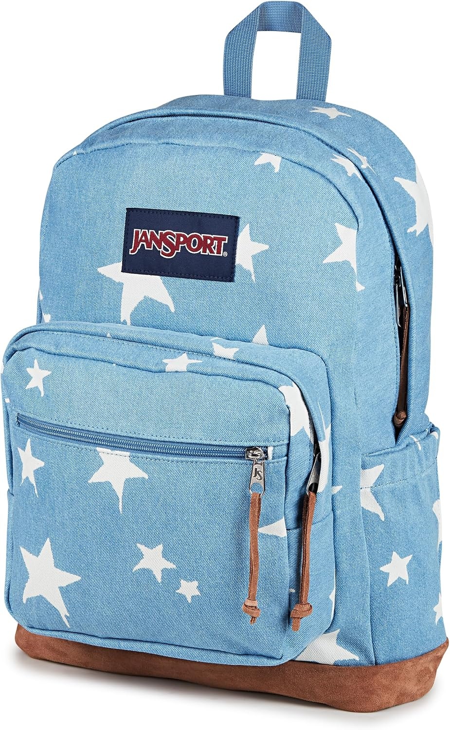 image:imageJanSport Right Pack Expressions Backpack Travel Work or Laptop Bag Curry CorduroyDischarge Denim Star