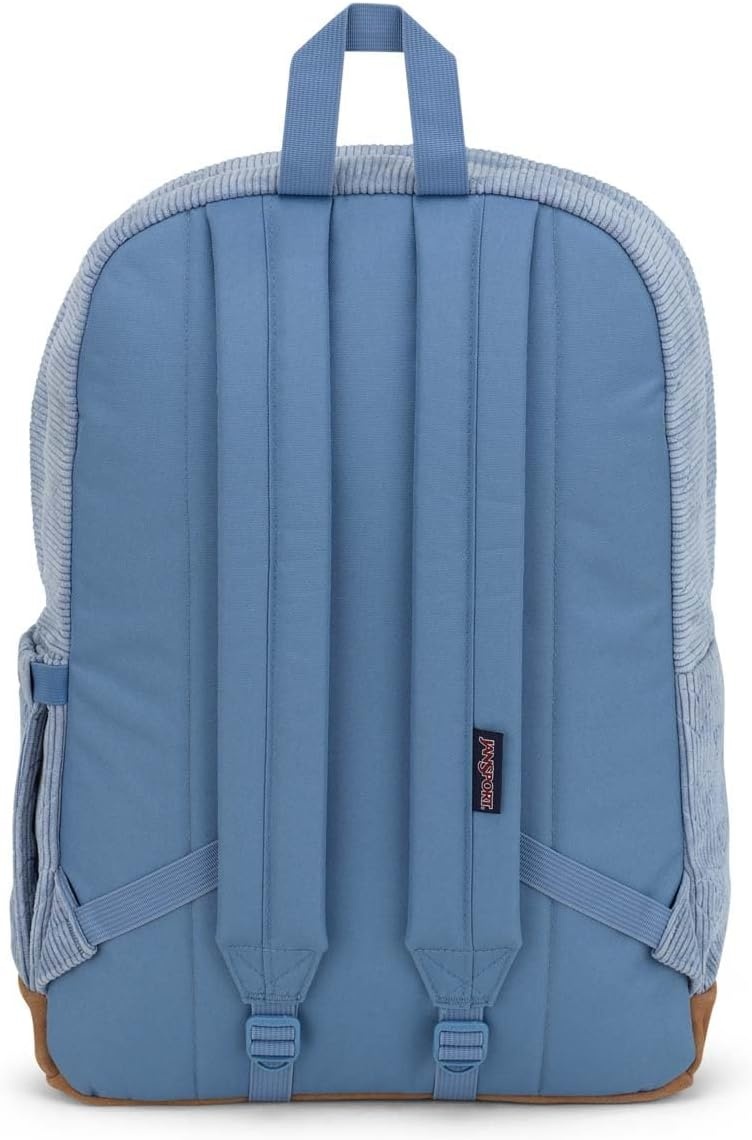 image:imageJanSport Right Pack Expressions Backpack Travel Work or Laptop Bag Curry CorduroyEmbossed Hearts Blue