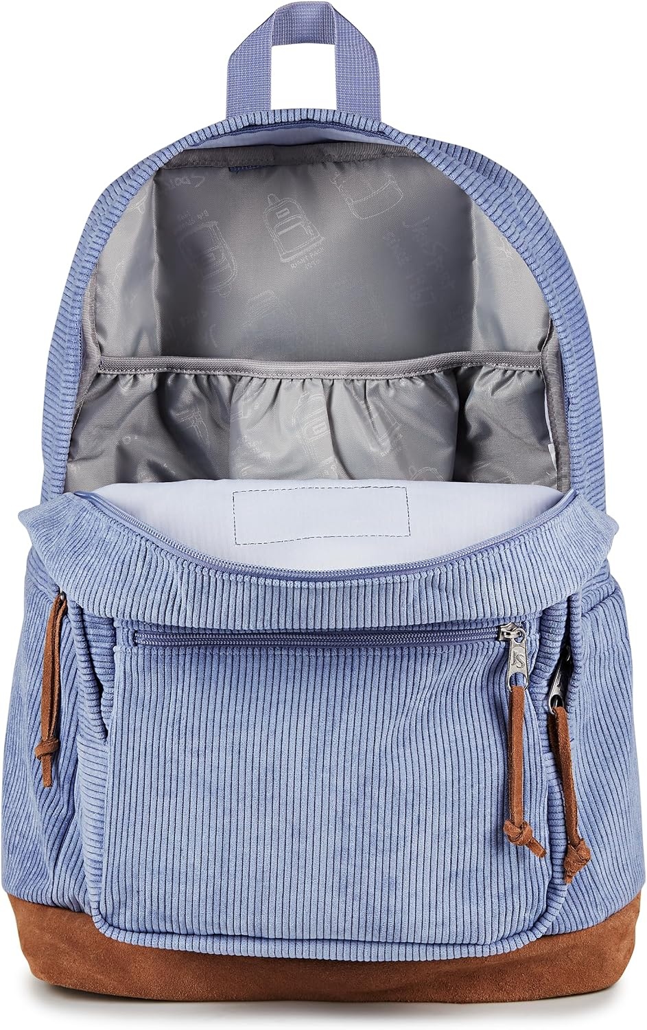 image:imageJanSport Right Pack Expressions Backpack Travel Work or Laptop Bag Curry CorduroyLavender Ash Corduroy