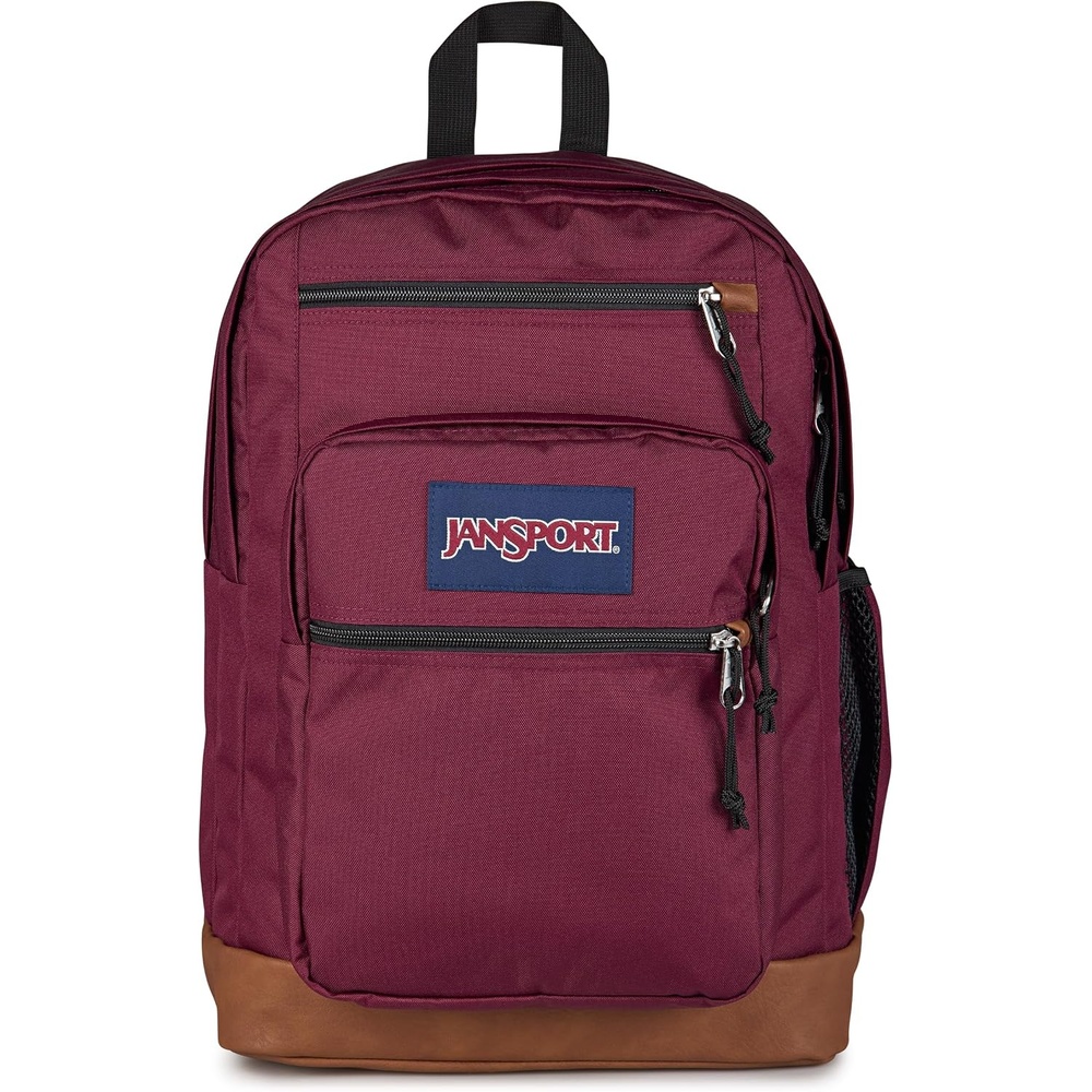 image:imageJanSport Cool Backpack with 15inch Laptop Sleeve Large Computer Bag Rucksack with 2 Compartments Ergonomic Straps Russet RedCherry Lacquer