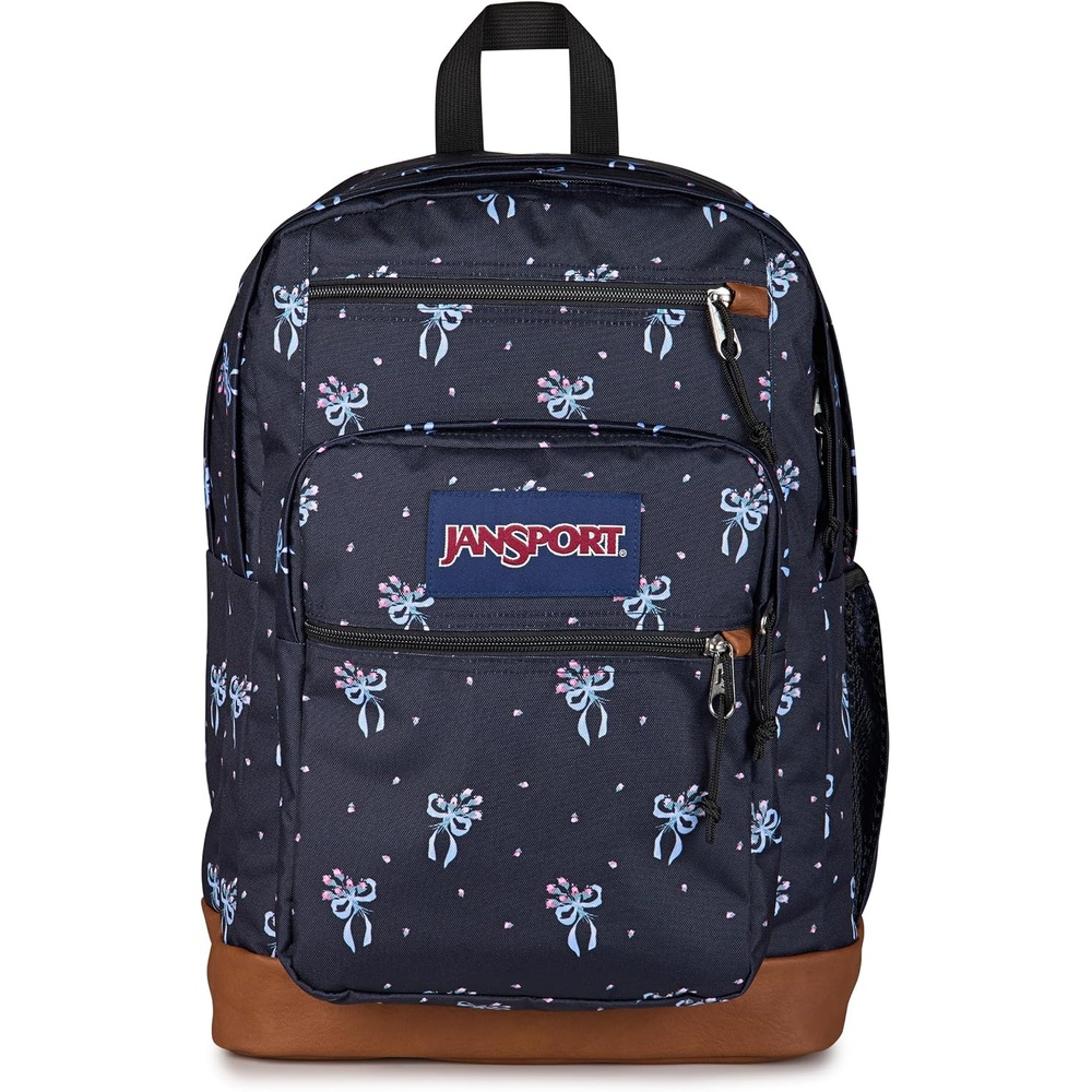 image:imageJanSport Cool Backpack with 15inch Laptop Sleeve Large Computer Bag Rucksack with 2 Compartments Ergonomic Straps Russet RedPastel Petals BlackBluePinkGreen