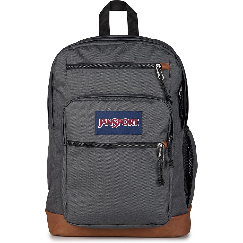image:imageJanSport Cool Backpack with 15inch Laptop Sleeve Large Computer Bag Rucksack with 2 Compartments Ergonomic Straps Russet RedSmokey Grit