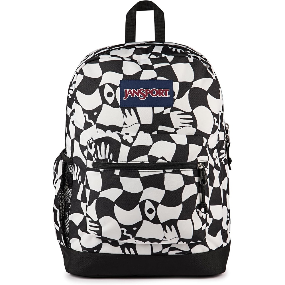 image:imageJanSport Cross Town Plus Backpack  Large Main Compartment Side Water Bottle Pocket 15Inch Padded Laptop Sleeve  Emerald PoolGravity Check