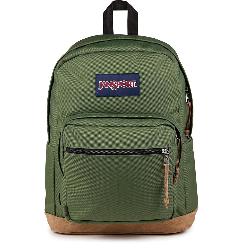 image:imageJanSport Right Pack Backpack Durable Daypack with Padded 15 Laptop Sleeve Spacious Main Compartment amp Integrated Water Bottle Pocket Sprayed Stars Pastel LilacCargo Green