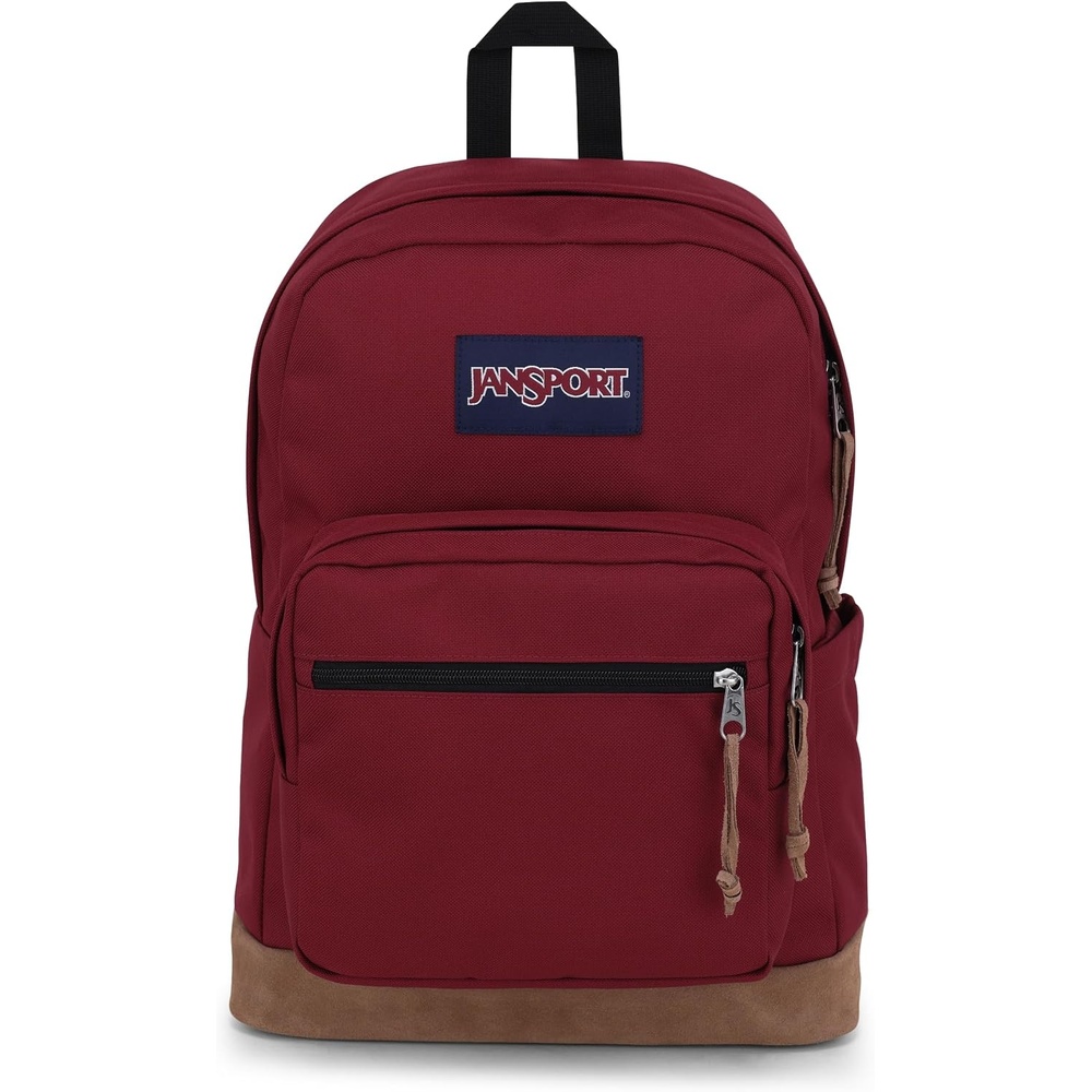 image:imageJanSport Right Pack Backpack Durable Daypack with Padded 15 Laptop Sleeve Spacious Main Compartment amp Integrated Water Bottle Pocket Sprayed Stars Pastel LilacRusset Red