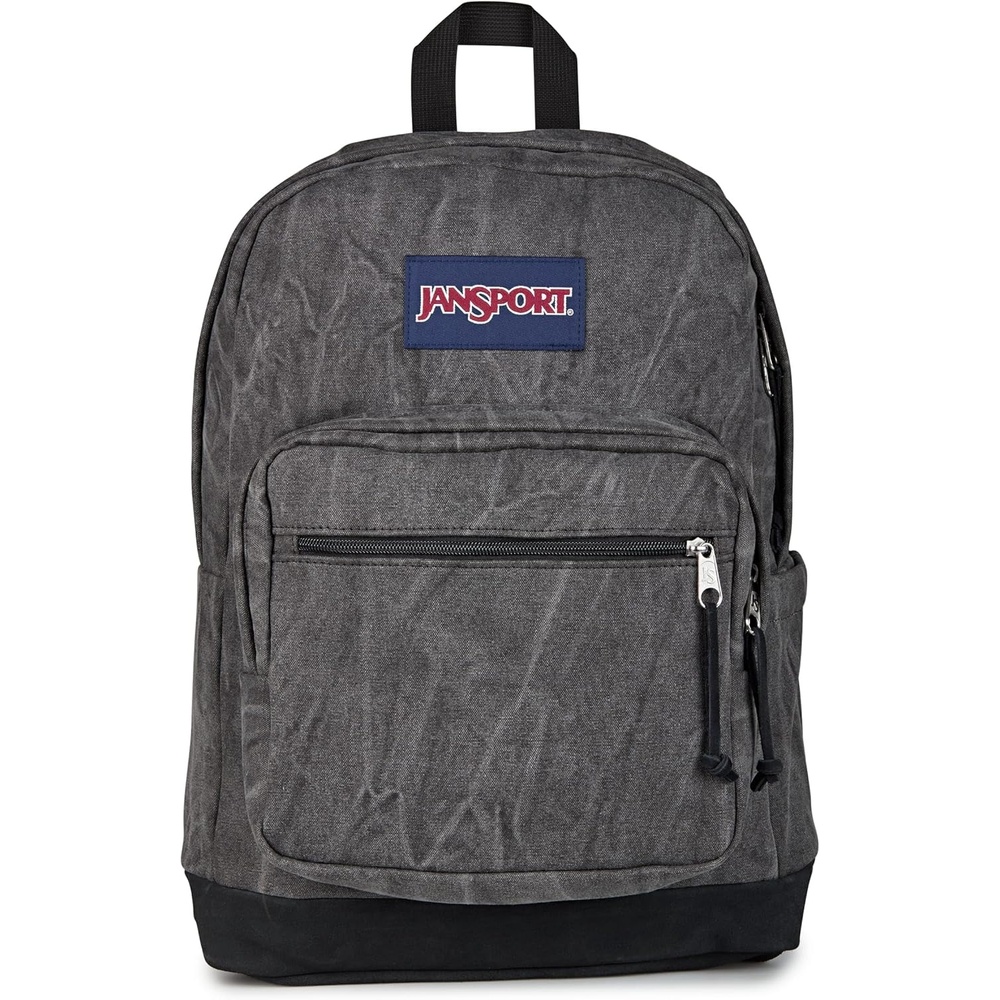 image:imageJanSport Right Pack Expressions Backpack Travel Work or Laptop Bag Curry CorduroyAged Canvas BlackOxfordBlack
