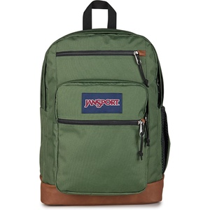 JanSport Cool Backpack, with 15-inch Laptop Sleeve – Large Computer Bag Rucksack with 2 Compartments, Ergonomic Straps, Russet Red(Cargo Green)