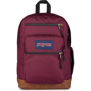 JanSport Cool Backpack, with 15-inch Laptop Sleeve – Large Computer Bag Rucksack with 2 Compartments, Ergonomic Straps, Russet Red(Cherry Lacquer)