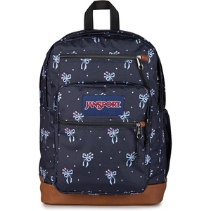 JanSport Cool Backpack, with 15-inch Laptop Sleeve – Large Computer Bag Rucksack with 2 Compartments, Ergonomic Straps, Russet Red(Pastel Petals Black/Blue/Pink/Green)