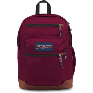 JanSport Cool Backpack, with 15-inch Laptop Sleeve – Large Computer Bag Rucksack with 2 Compartments, Ergonomic Straps, Russet Red(Russet Red)