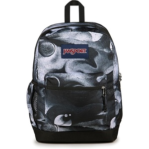 JanSport Cross Town Plus Backpack – Large Main Compartment, Side Water Bottle Pocket, 15-Inch Padded Laptop Sleeve – Emerald Pool(Event Horizon)