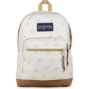 JanSport Right Pack Backpack – Durable Daypack with Padded 15″ Laptop Sleeve, Spacious Main Compartment & Integrated Water Bottle Pocket, Sprayed Stars Pastel Lilac(Shell Yes​)