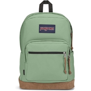 JanSport Right Pack Backpack – Durable Daypack with Padded 15″ Laptop Sleeve, Spacious Main Compartment & Integrated Water Bottle Pocket, Sprayed Stars Pastel Lilac(Loden Frost)
