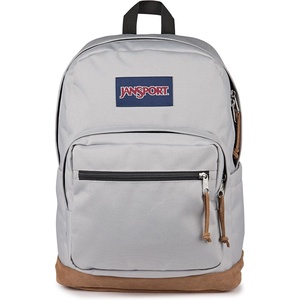 JanSport Right Pack Backpack – Durable Daypack with Padded 15″ Laptop Sleeve, Spacious Main Compartment & Integrated Water Bottle Pocket, Sprayed Stars Pastel Lilac(Grounded Grey)