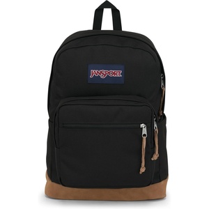 JanSport Right Pack Backpack – Durable Daypack with Padded 15″ Laptop Sleeve, Spacious Main Compartment & Integrated Water Bottle Pocket, Sprayed Stars Pastel Lilac(Black)