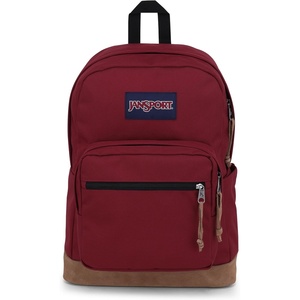 JanSport Right Pack Backpack – Durable Daypack with Padded 15″ Laptop Sleeve, Spacious Main Compartment & Integrated Water Bottle Pocket, Sprayed Stars Pastel Lilac(Russet Red)