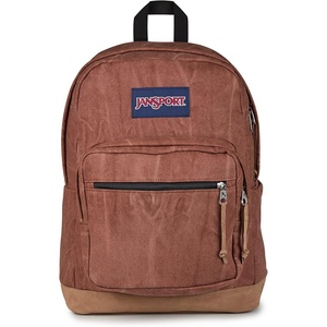 JanSport Right Pack Expressions Backpack – Travel, Work, or Laptop Bag – Curry Corduroy(Aged Canvas Brown/Lt Brn/Dk Brown)