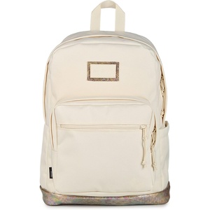 JanSport Right Pack Expressions Backpack – Travel, Work, or Laptop Bag – Curry Corduroy(Bog Glam Suede Moon Flower/Brown)