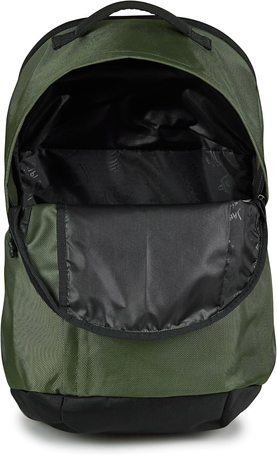 image:imageJanSport Station Pack Large Backpack with Padded Laptop Sleeve Dual Water Bottle Pockets and Loft Pocket BlackCargo Green
