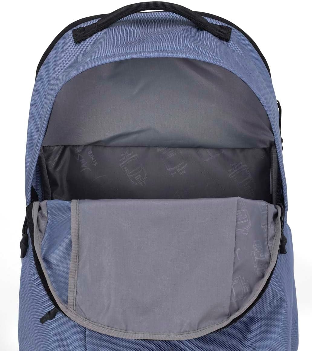 image:imageJanSport Station Pack Large Backpack with Padded Laptop Sleeve Dual Water Bottle Pockets and Loft Pocket BlackElemental Blue