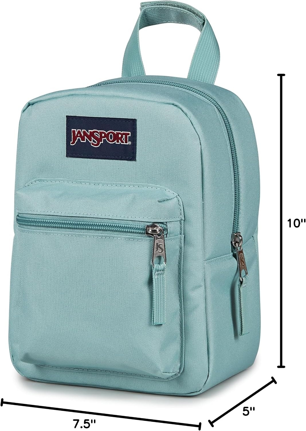 image:imageJanSport Big Break Insulated Lunch Bag Small SoftSided Cooler Ideal for Class Work or Meal Prep Bad BowsFaded Sage
